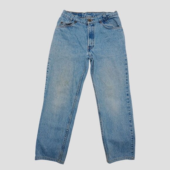 Vintage Levis 505 Jeans Mens 28x28 Student Fit Straight Denim USA 90s - Picture 1 of 9